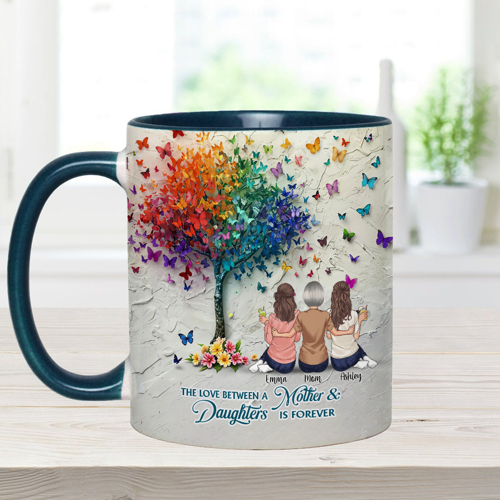 Mère et fille unies pour toujours - Mug personnalisé pour maman