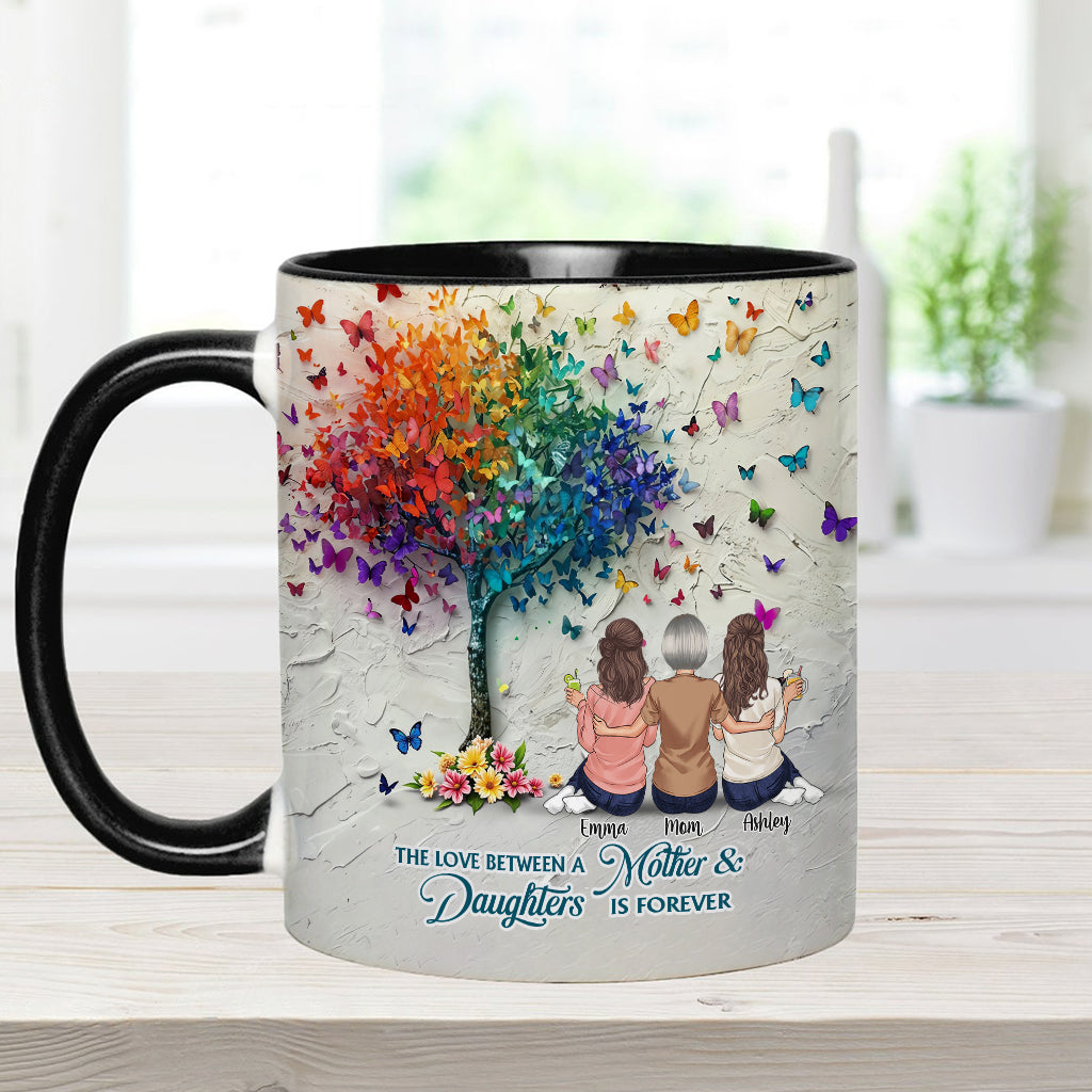 Mère et fille unies pour toujours - Mug personnalisé pour maman