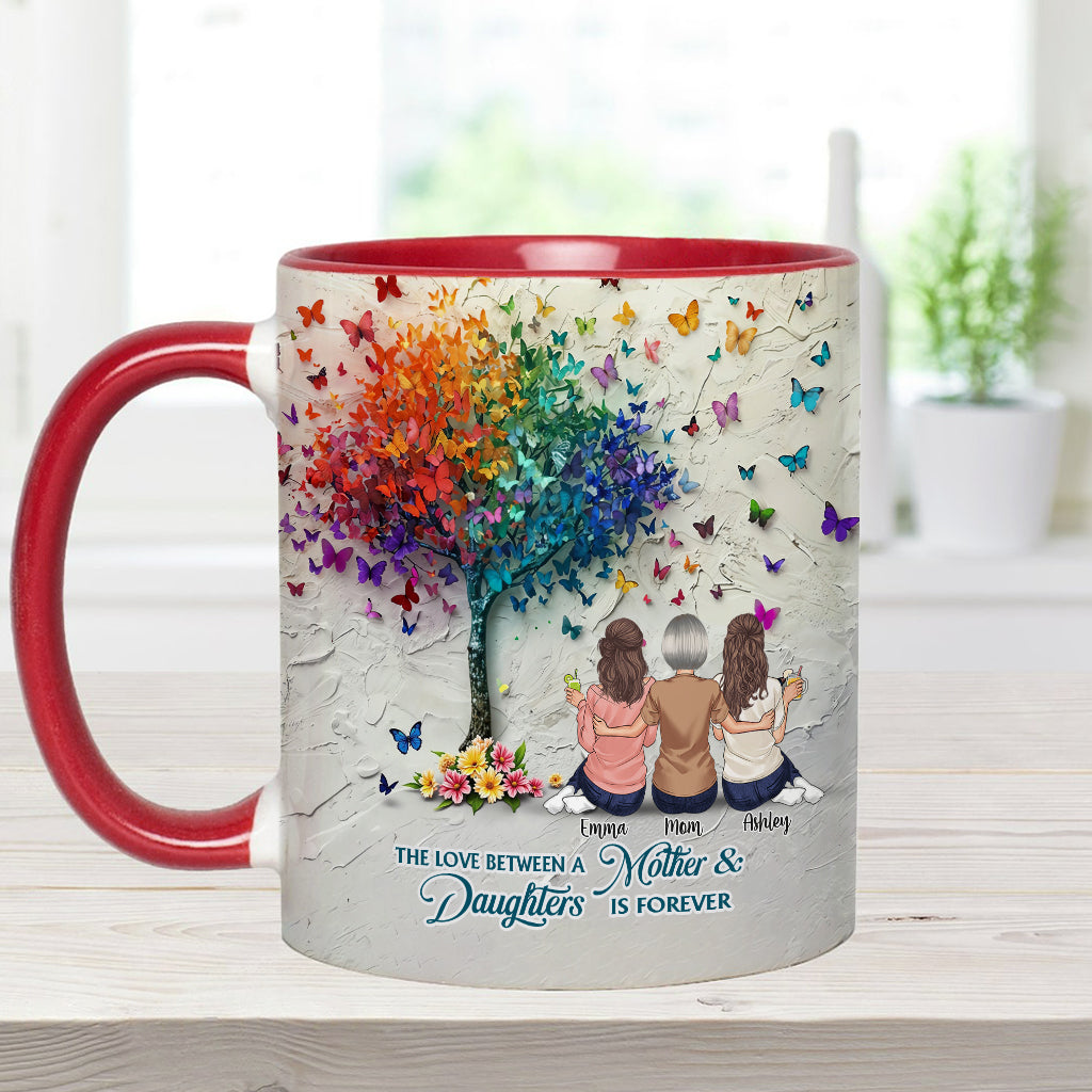 Mère et fille unies pour toujours - Mug personnalisé pour maman
