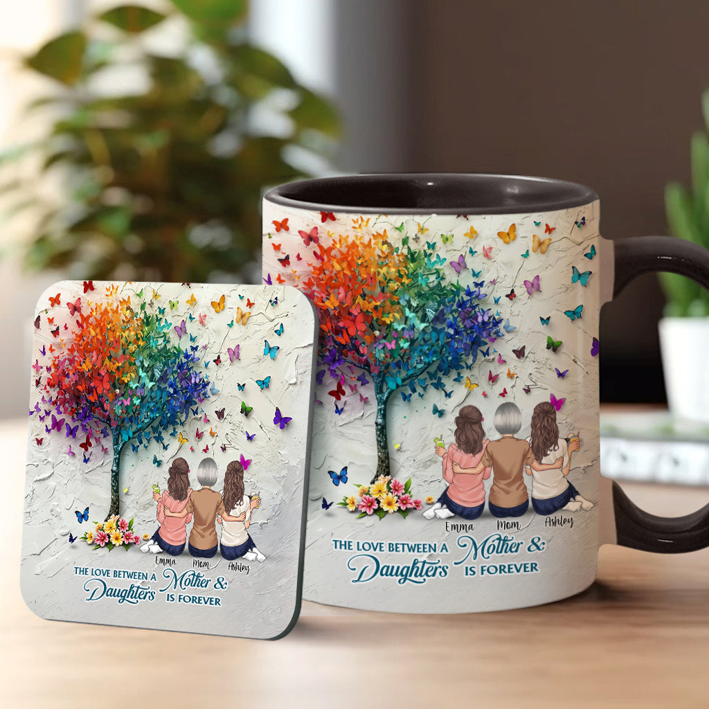 Mère et fille unies pour toujours - Mug personnalisé pour maman