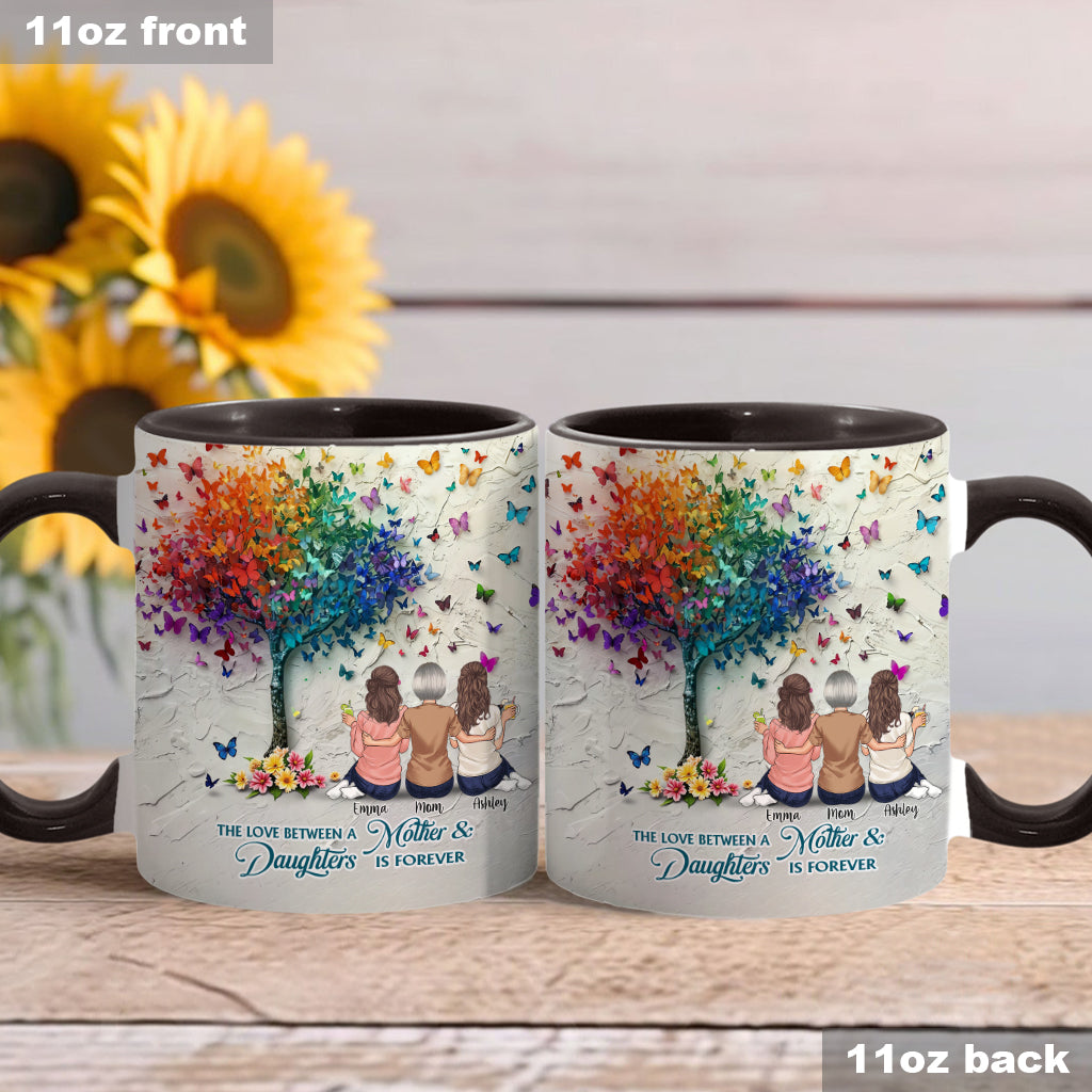 Mère et fille unies pour toujours - Mug personnalisé pour maman
