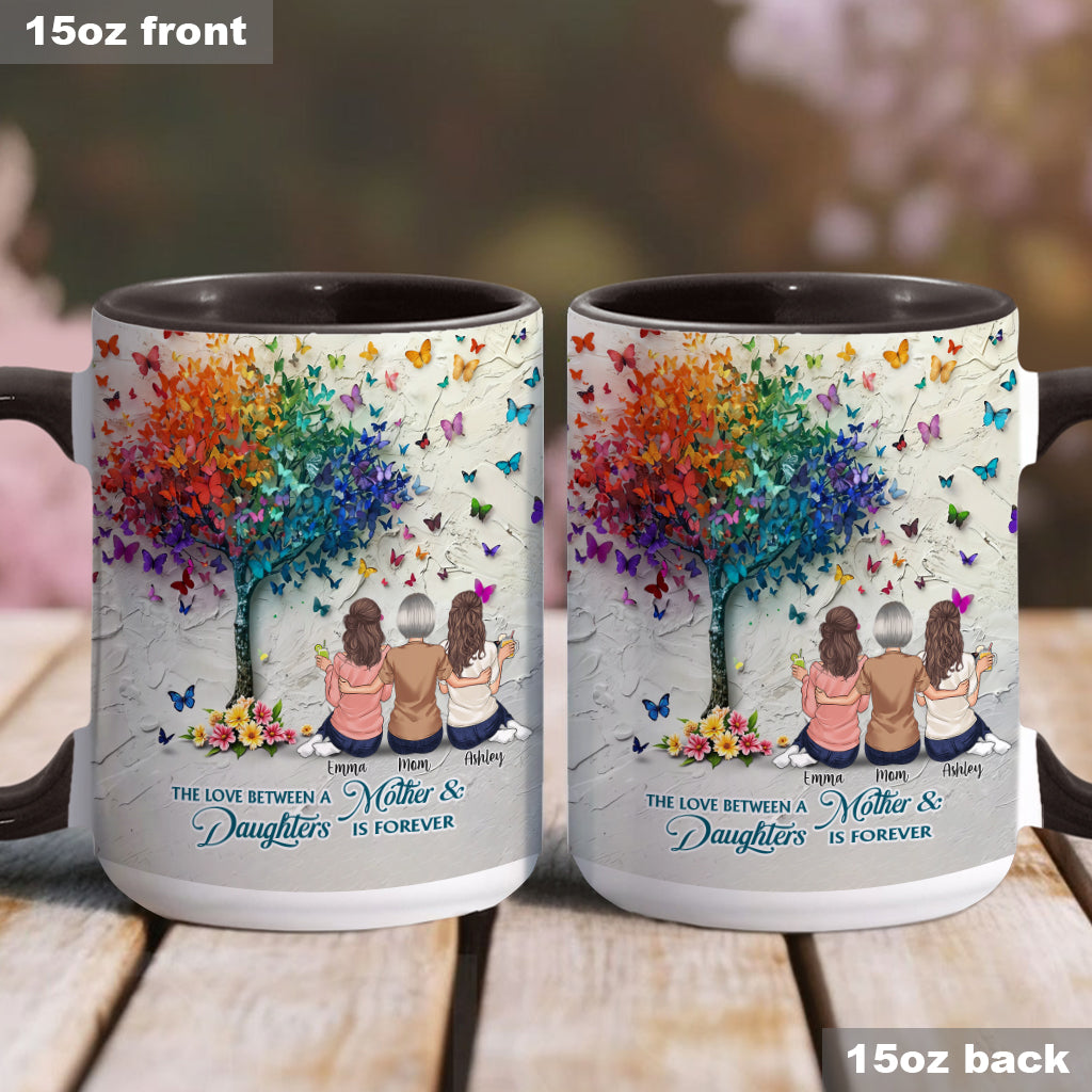 Mère et fille unies pour toujours - Mug personnalisé pour maman
