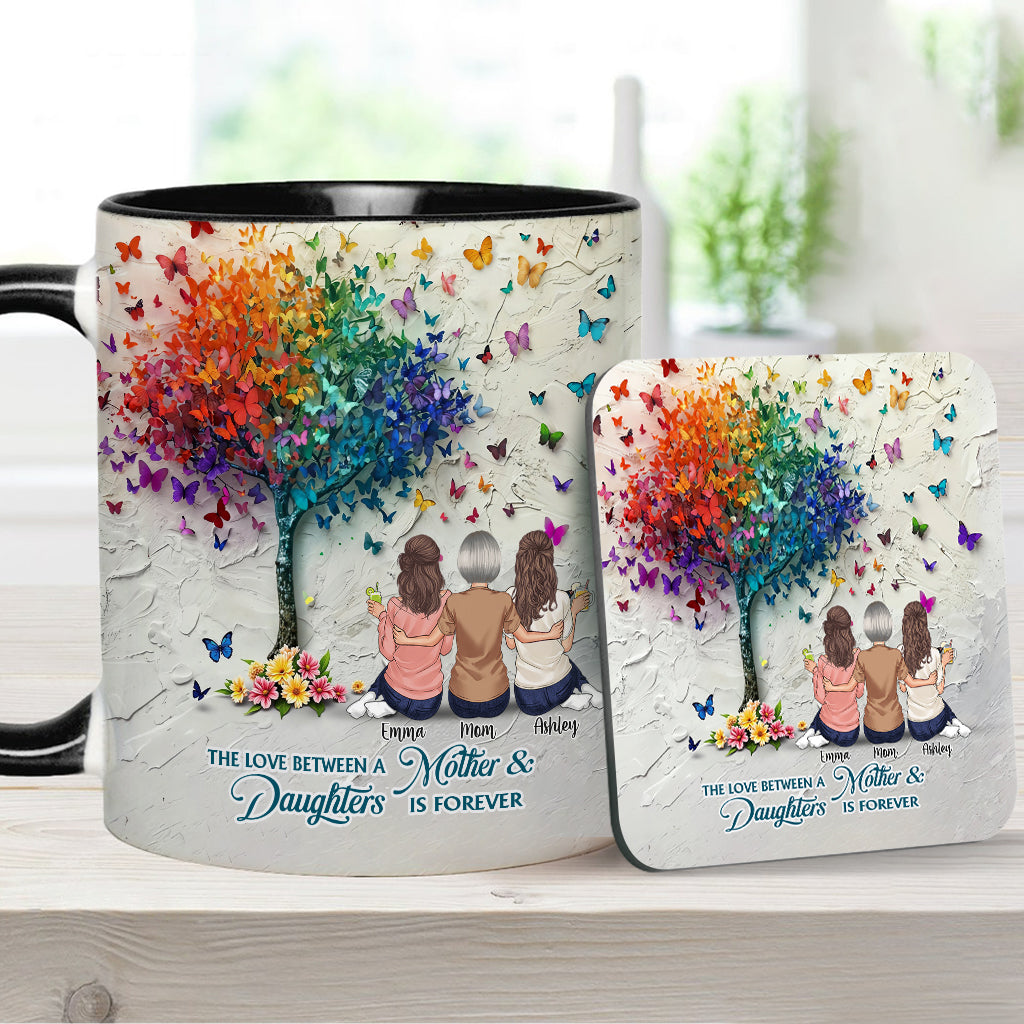 Mère et fille unies pour toujours - Mug personnalisé pour maman