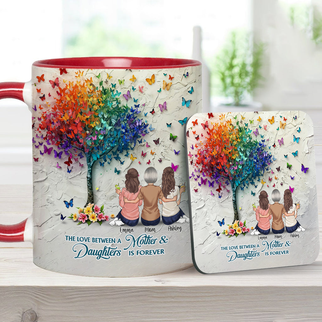 Mère et fille unies pour toujours - Mug personnalisé pour maman