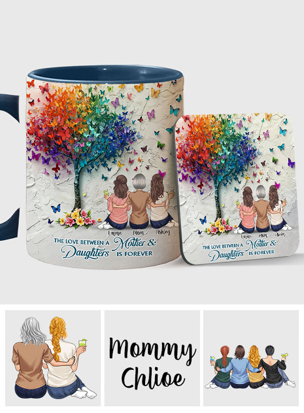 Mère et fille unies pour toujours - Mug personnalisé pour maman