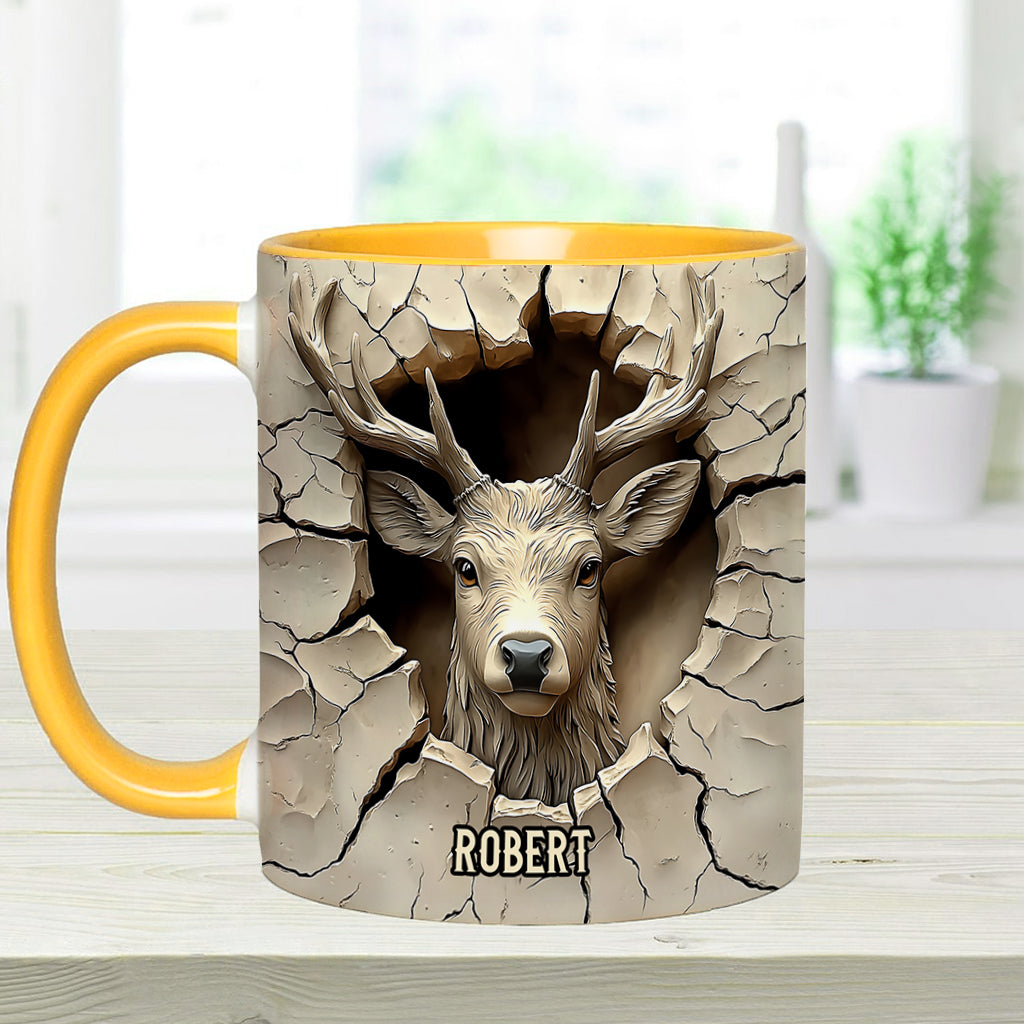 Love Hunting - Personalized Hunting Accent Mug