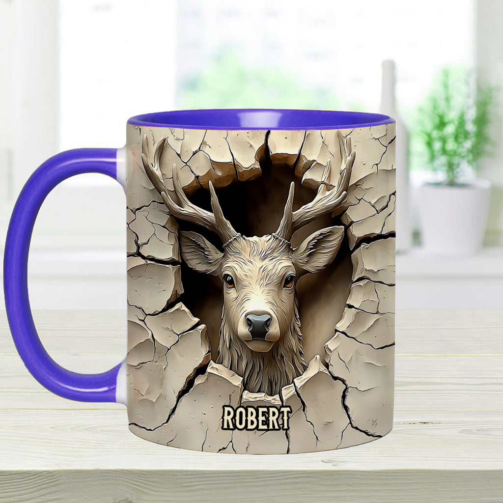 Love Hunting - Personalized Hunting Accent Mug