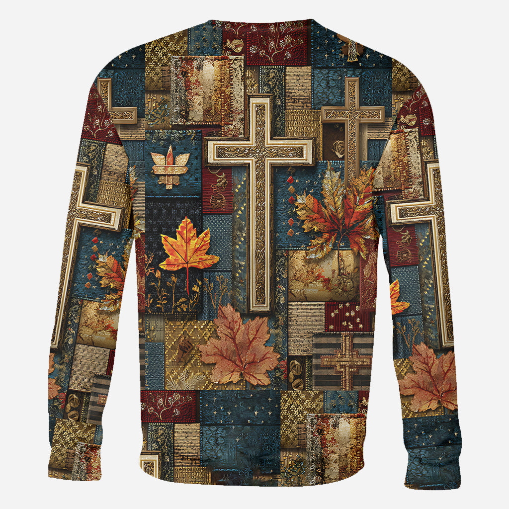 Tombez pour Jésus - T-shirt chrétien personnalisé intégral