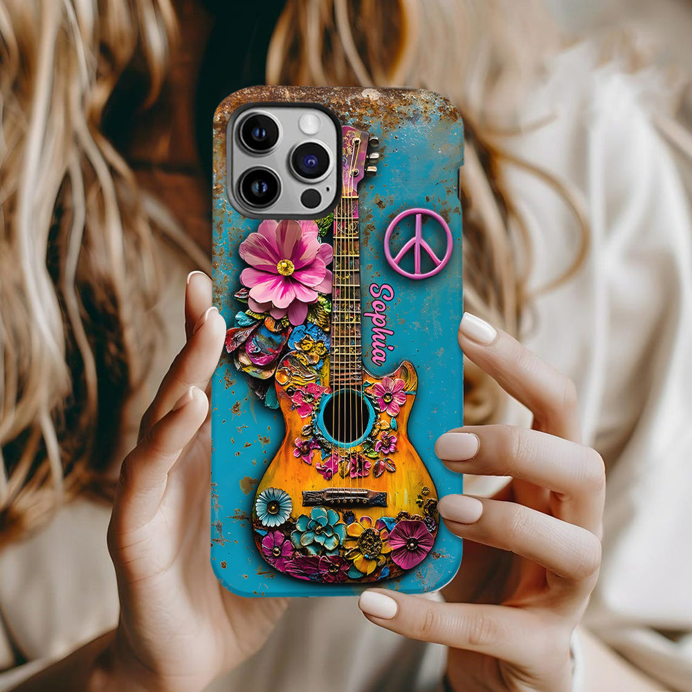 Hippie Soul - Personalized Hippie Full Print Phone Case