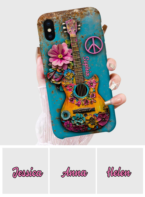Hippie Soul - Personalized Hippie Full Print Phone Case