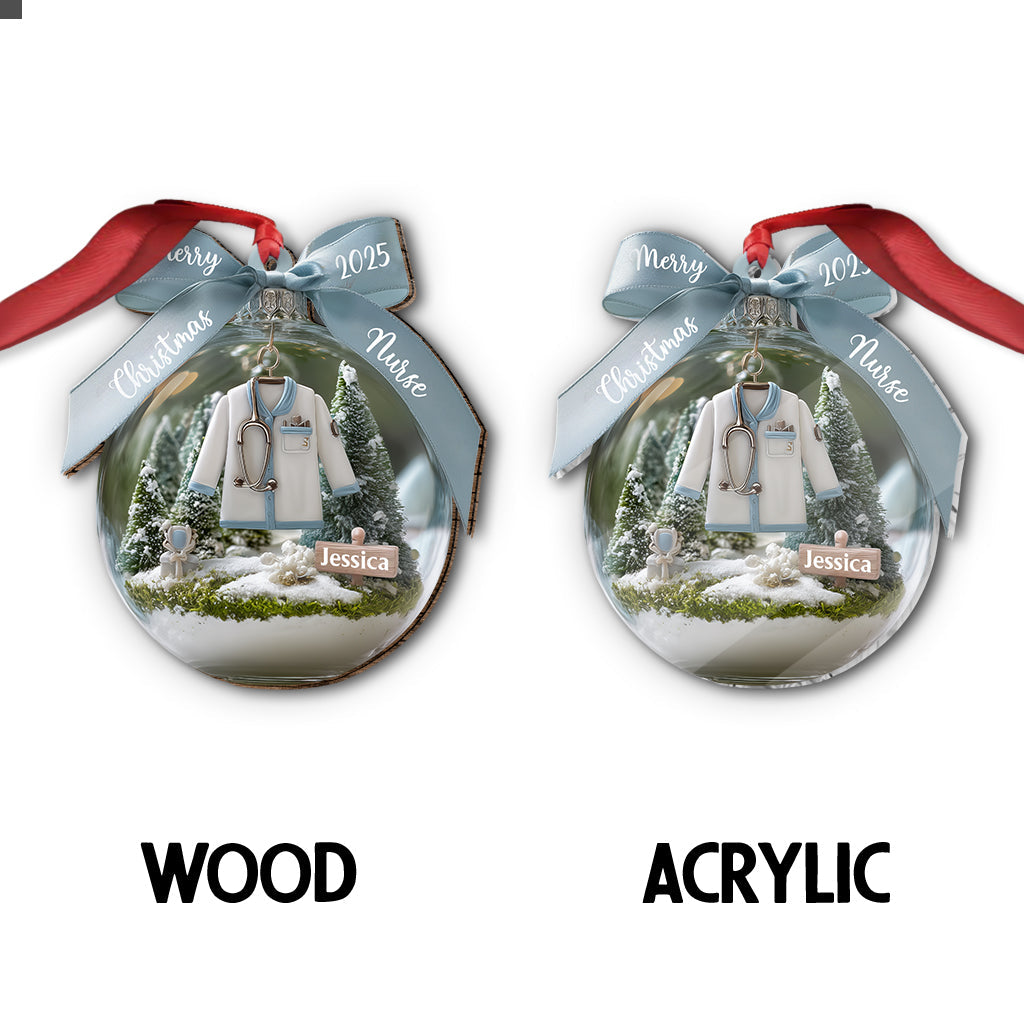 Infirmière géniale - Ornement personnalisé pour infirmière