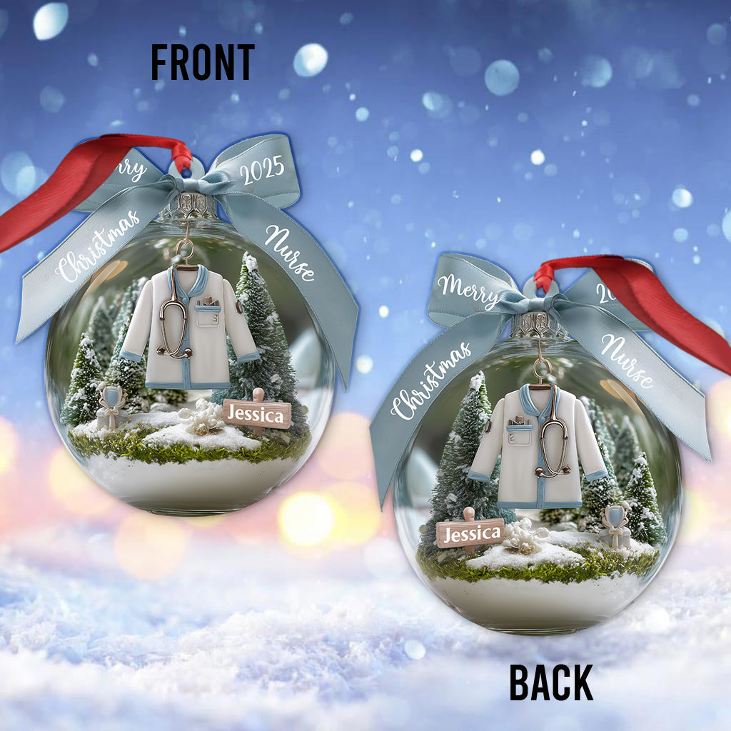 Infirmière géniale - Ornement personnalisé pour infirmière