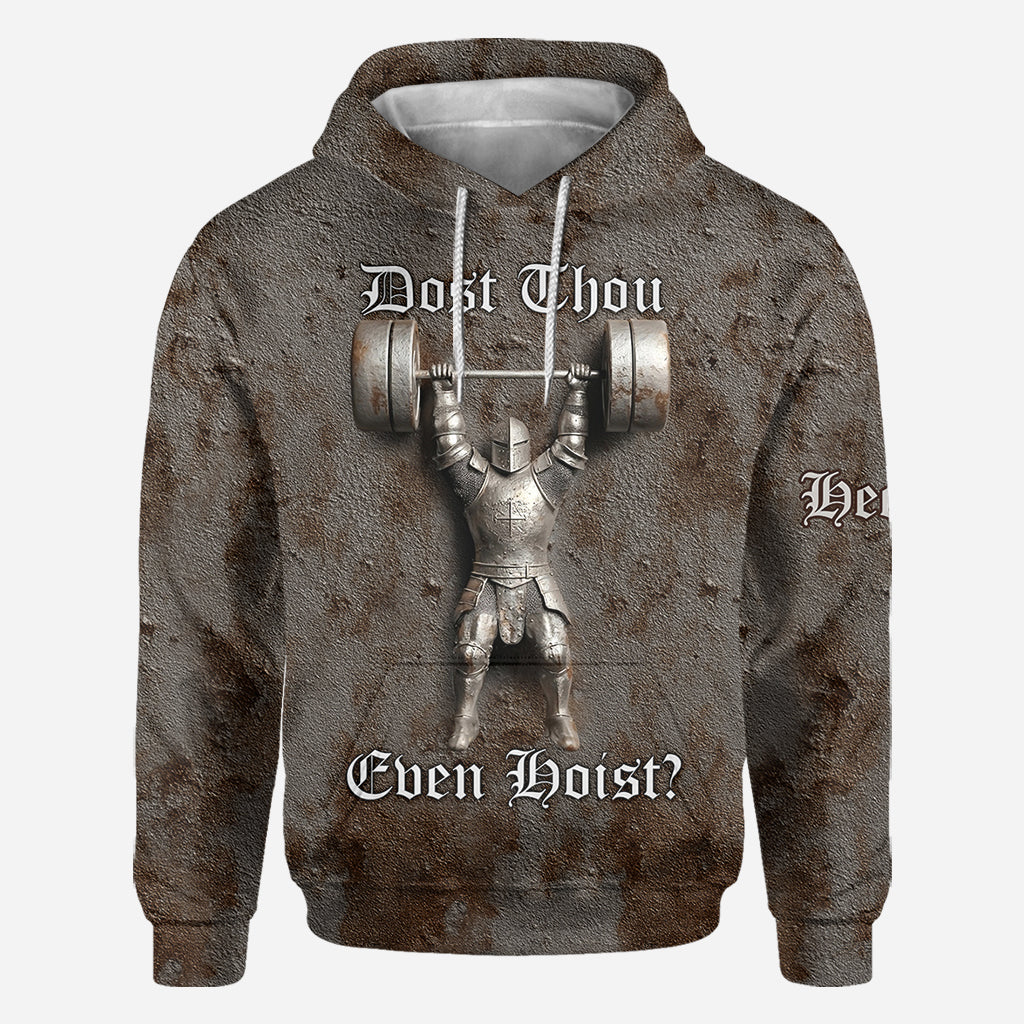 Dot Thou Even Hoist? - T-shirt de fitness personnalisé intégral