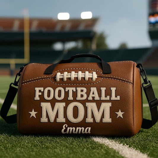 Maman/Papa/Grand-mère/Papi/Oncle/Tante de footballeur... - Sac de sport de football personnalisé