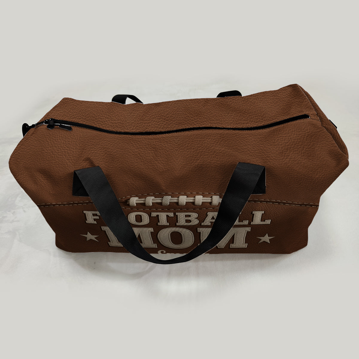 Maman/Papa/Grand-mère/Papi/Oncle/Tante de footballeur... - Sac de sport de football personnalisé