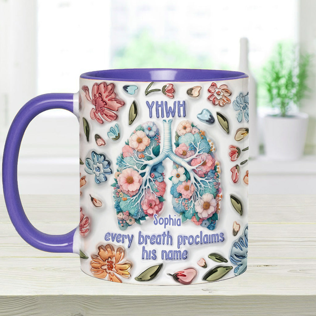 YHWH prononce son nom - Mug chrétien personnalisé