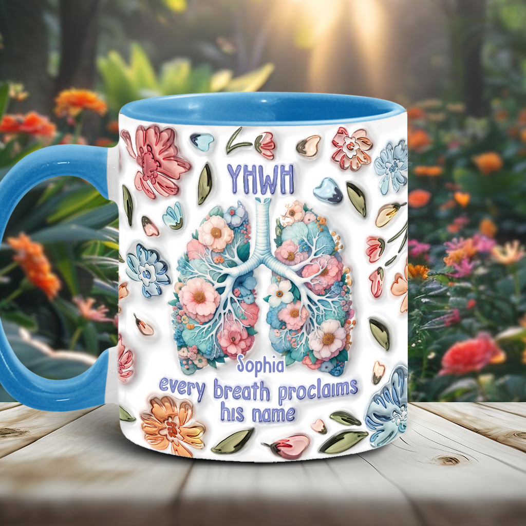 YHWH prononce son nom - Mug chrétien personnalisé