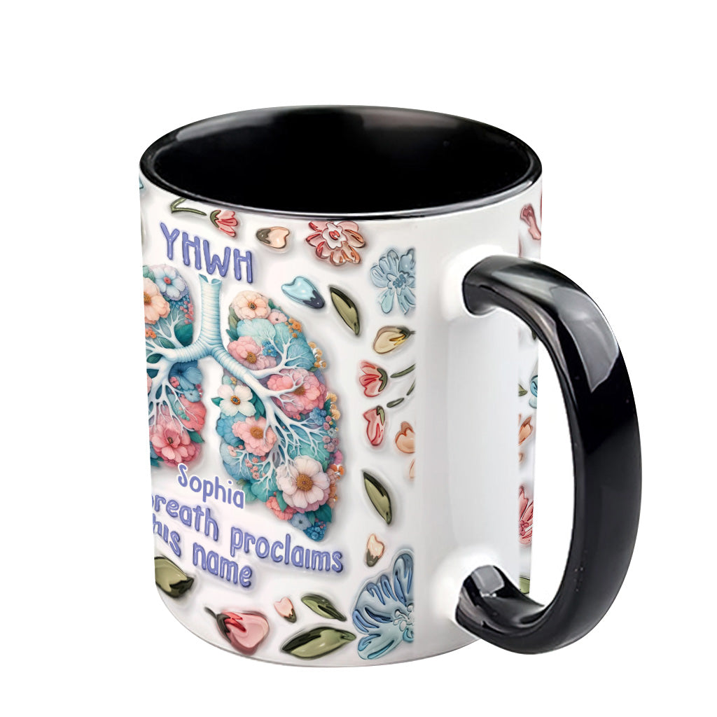 YHWH prononce son nom - Mug chrétien personnalisé