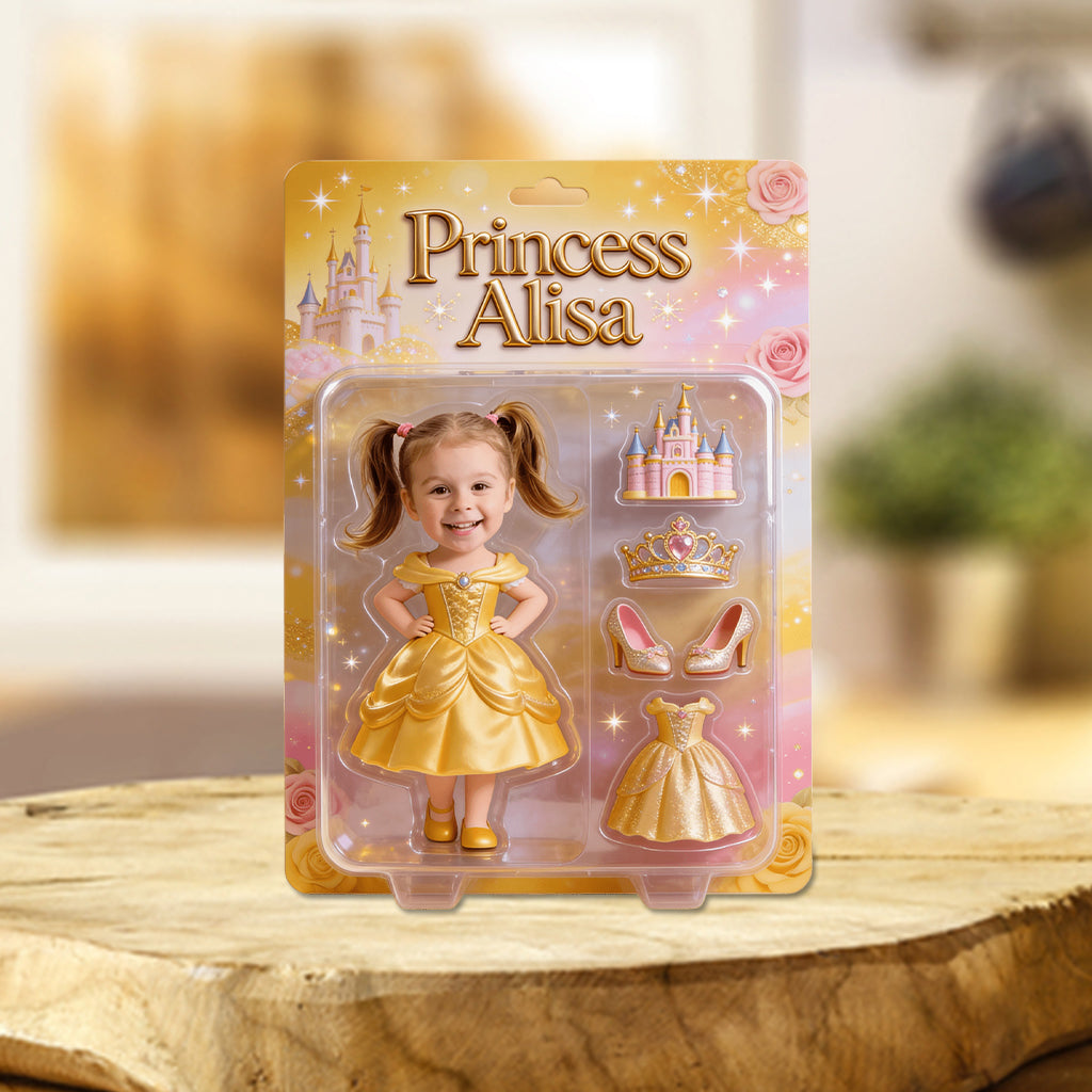 Magical Princess - Personalized Kid Custom Shaped Acrylic Plaque