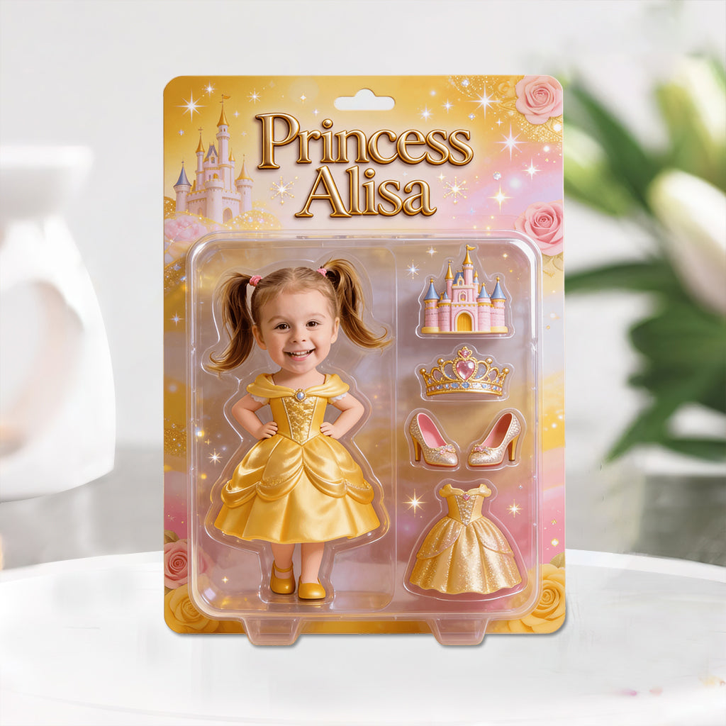 Magical Princess - Personalized Kid Custom Shaped Acrylic Plaque