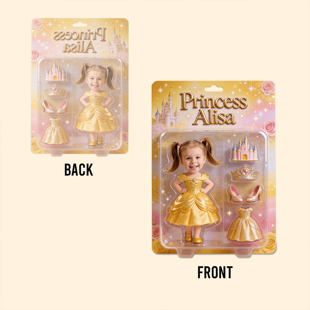 Magical Princess - Personalized Kid Custom Shaped Acrylic Plaque