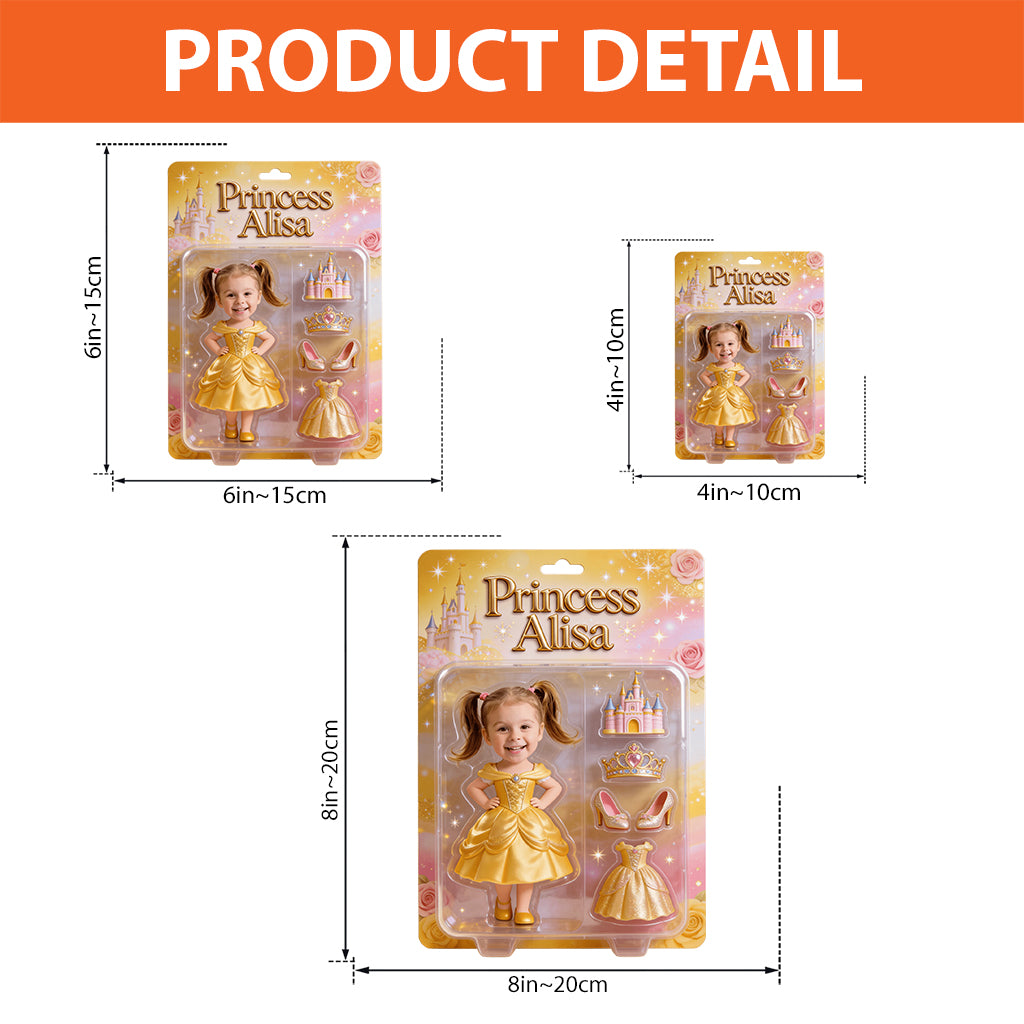 Magical Princess - Personalized Kid Custom Shaped Acrylic Plaque