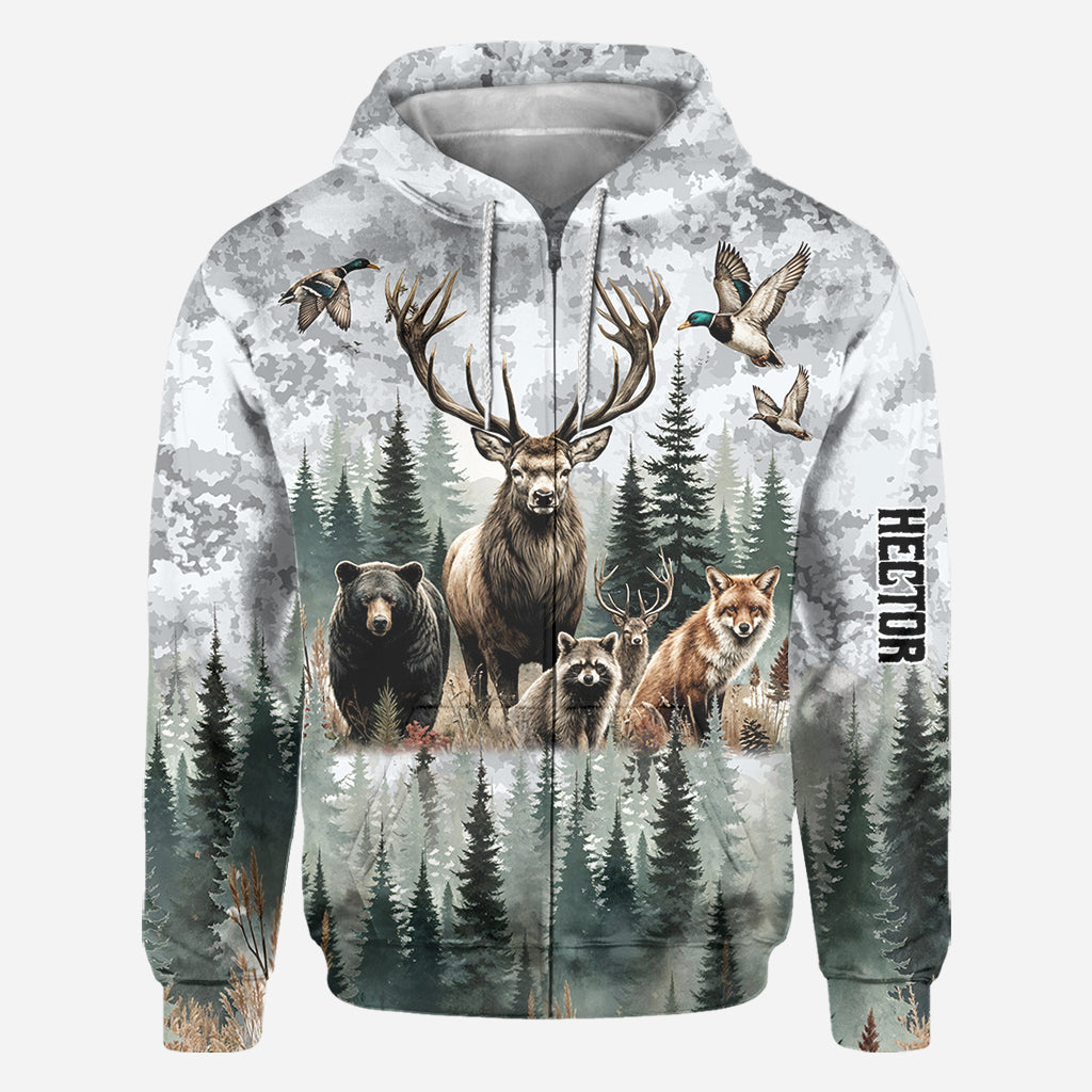 T-shirt personnalisé « La chasse, c'est la passion »