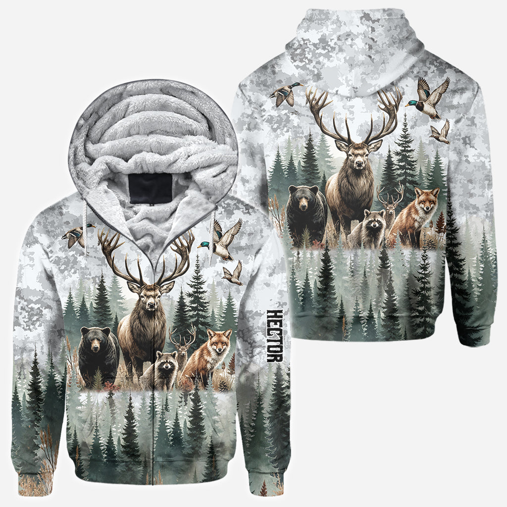 T-shirt personnalisé « La chasse, c'est la passion »