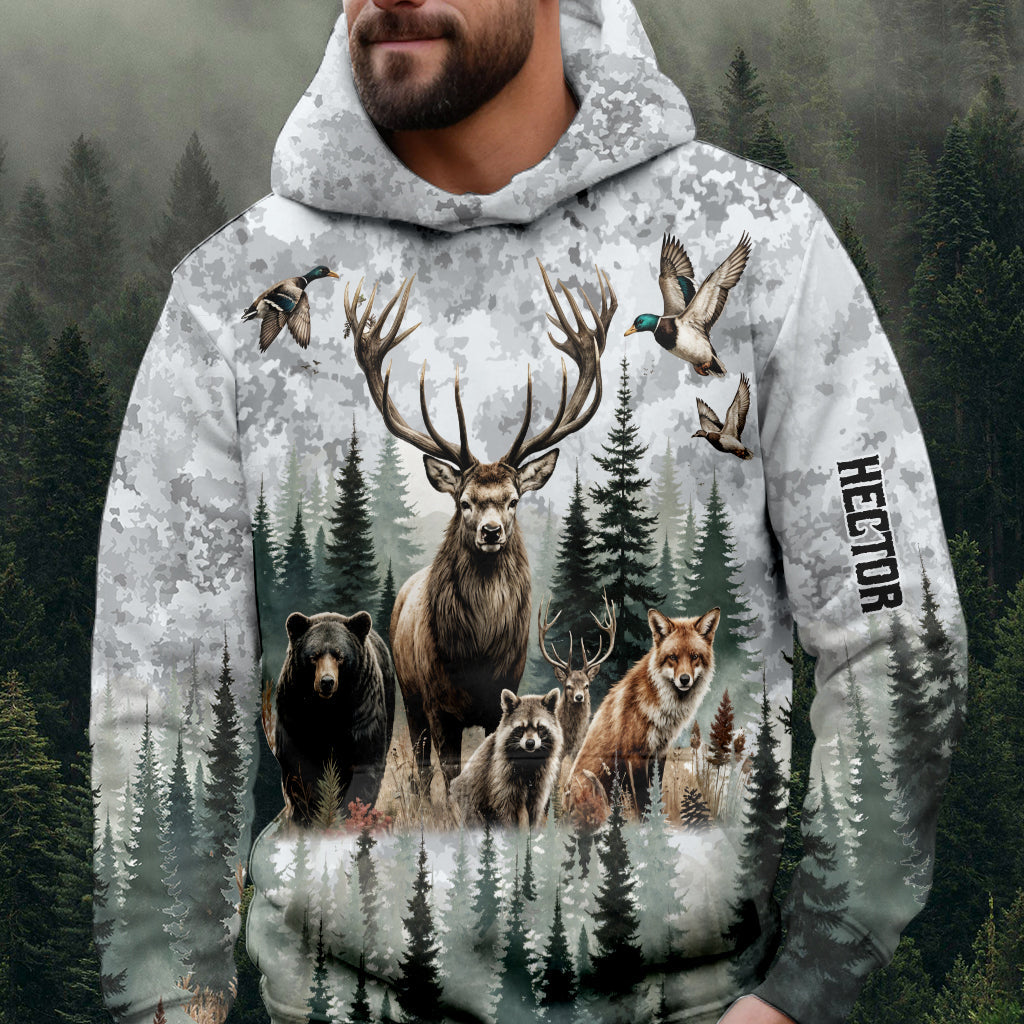 T-shirt personnalisé « La chasse, c'est la passion »