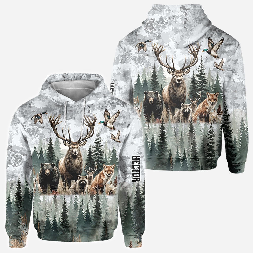 T-shirt personnalisé « La chasse, c'est la passion »