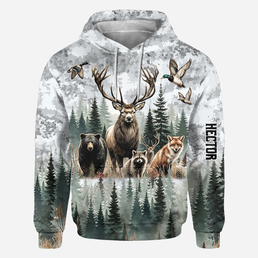 T-shirt personnalisé « La chasse, c'est la passion »