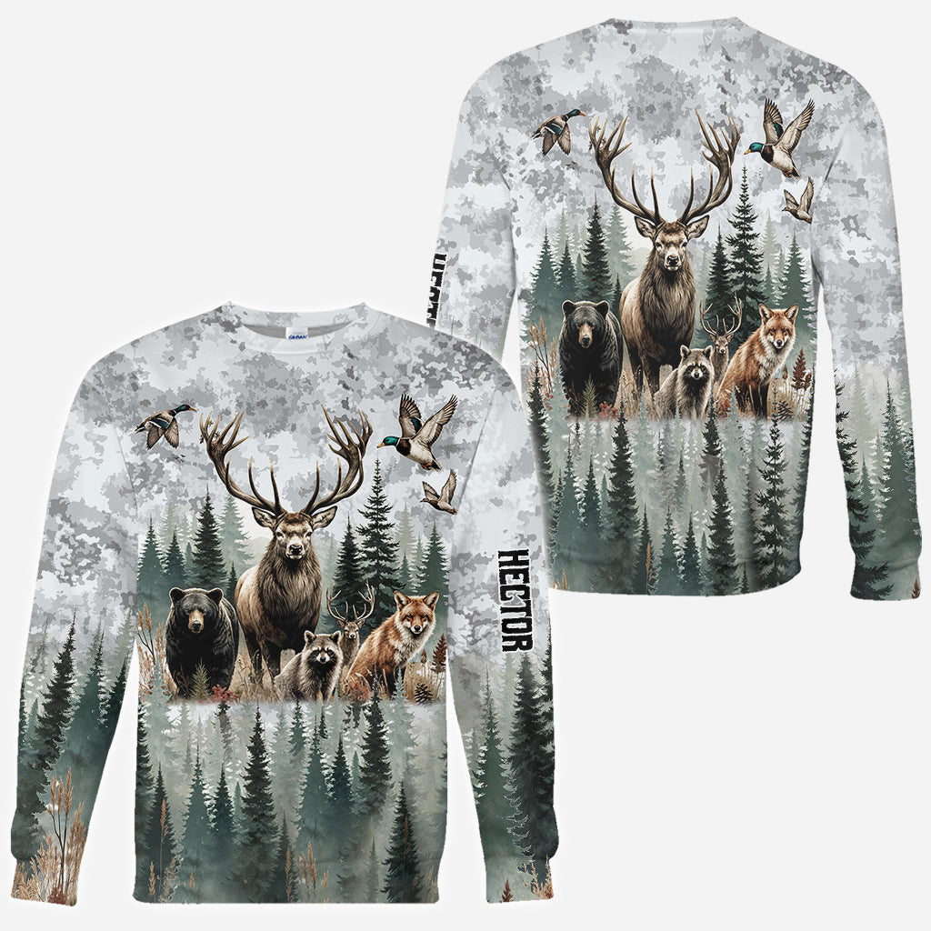 T-shirt personnalisé « La chasse, c'est la passion »