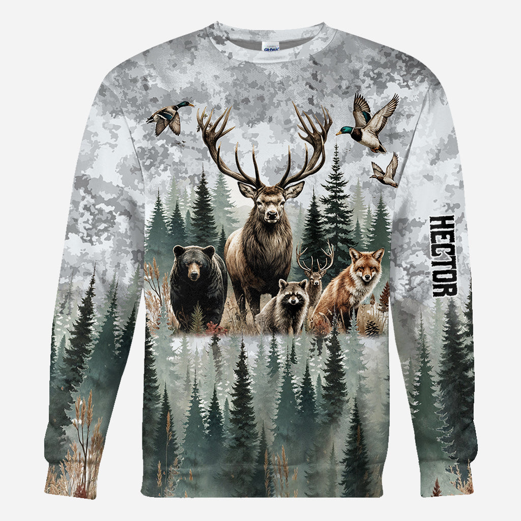 T-shirt personnalisé « La chasse, c'est la passion »