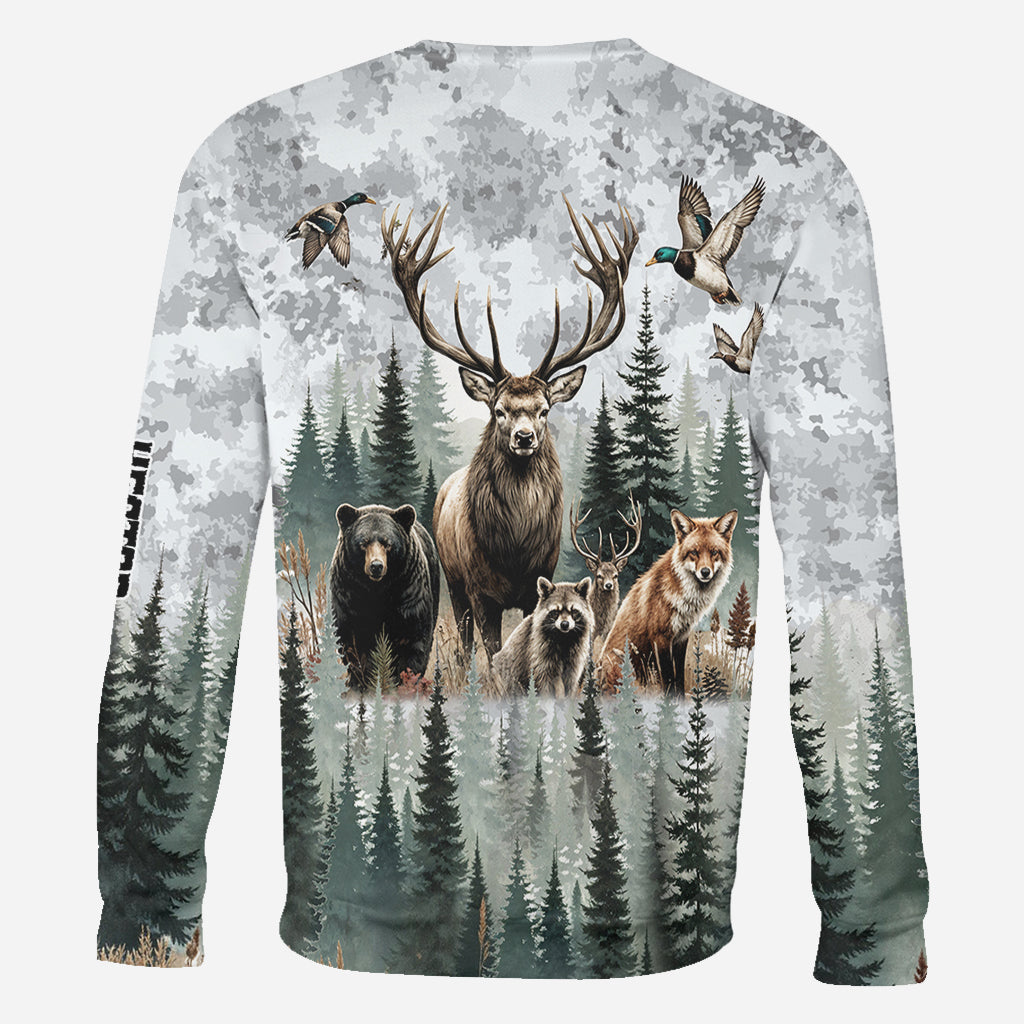 T-shirt personnalisé « La chasse, c'est la passion »