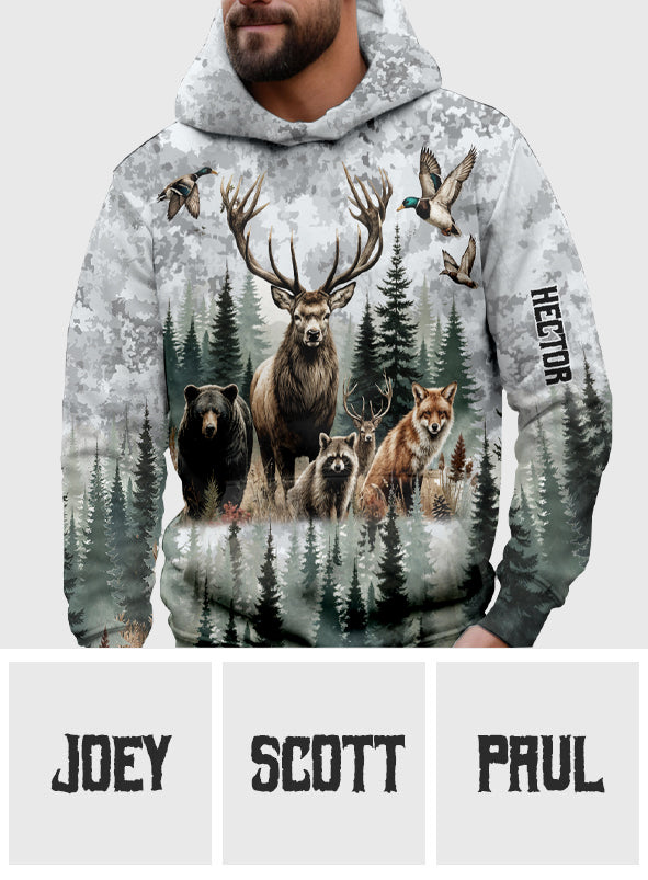 T-shirt personnalisé « La chasse, c'est la passion »