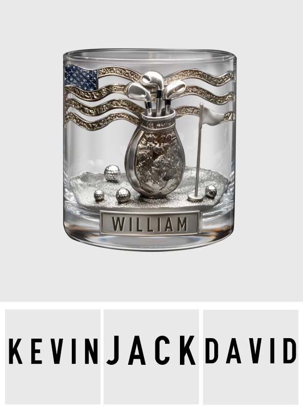 Aimez-vous le golf ? - Verre à whisky personnalisé sur le thème du golf