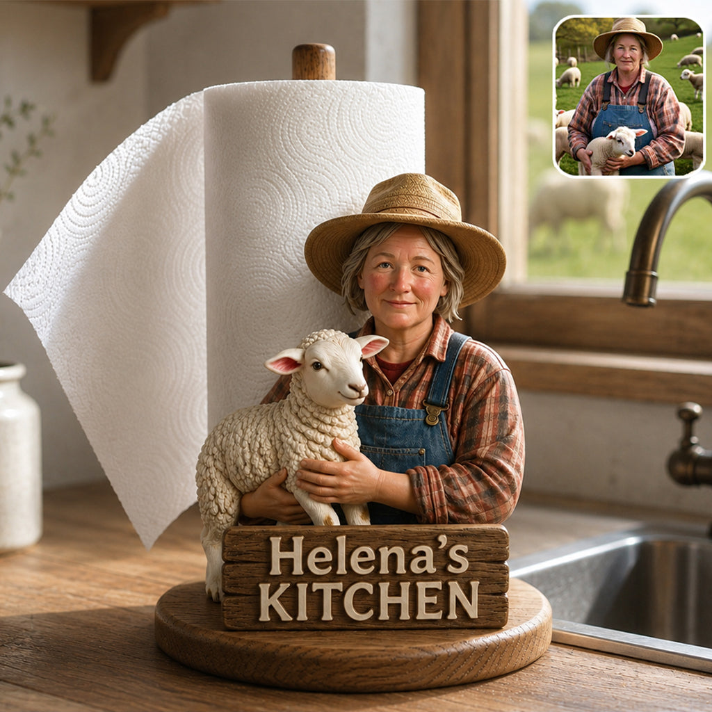 Cuisine de Campagne - Support à Essuie-Tout Personnalisé