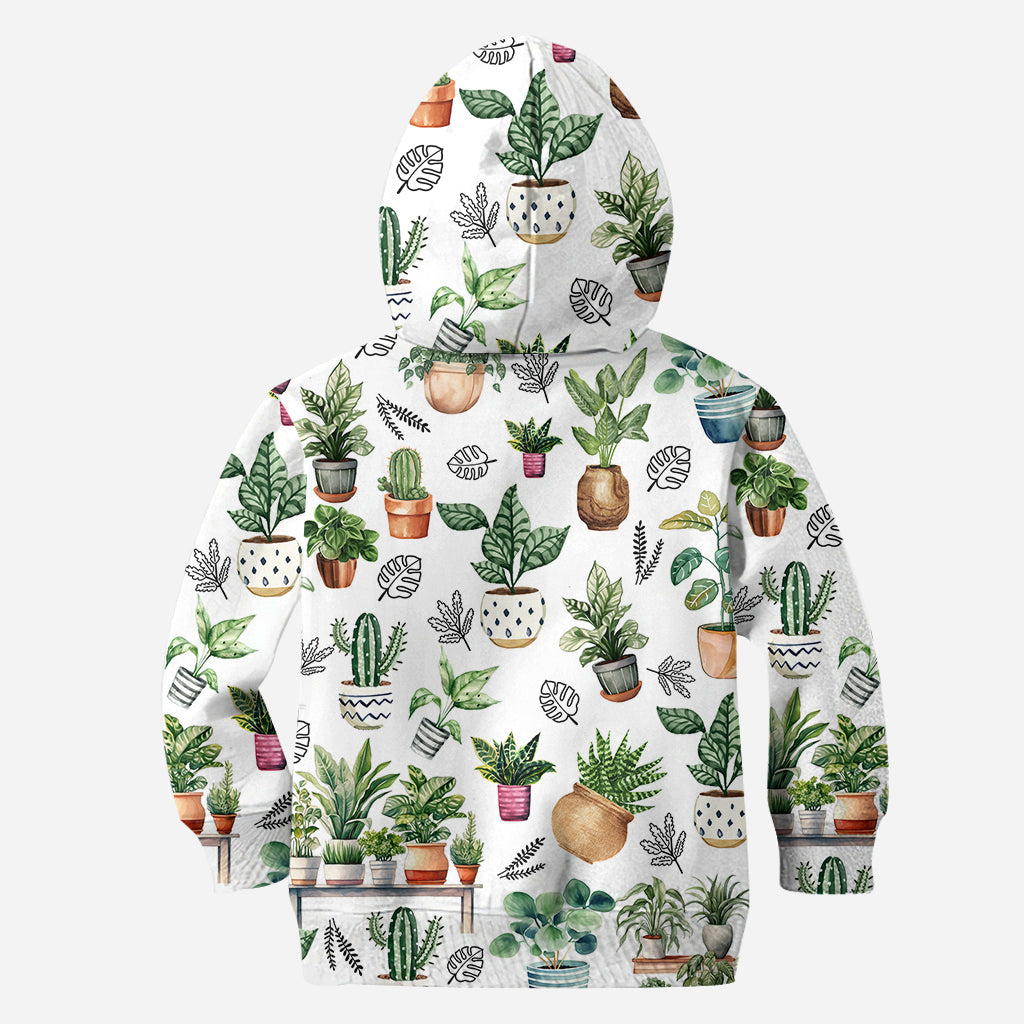 Facilement distrait par les plantes - T-shirt personnalisé sur le thème du jardinage