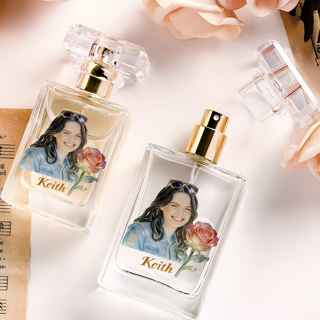 Aimez-vous - Flacon de parfum rechargeable personnalisé pour l'amour de soi