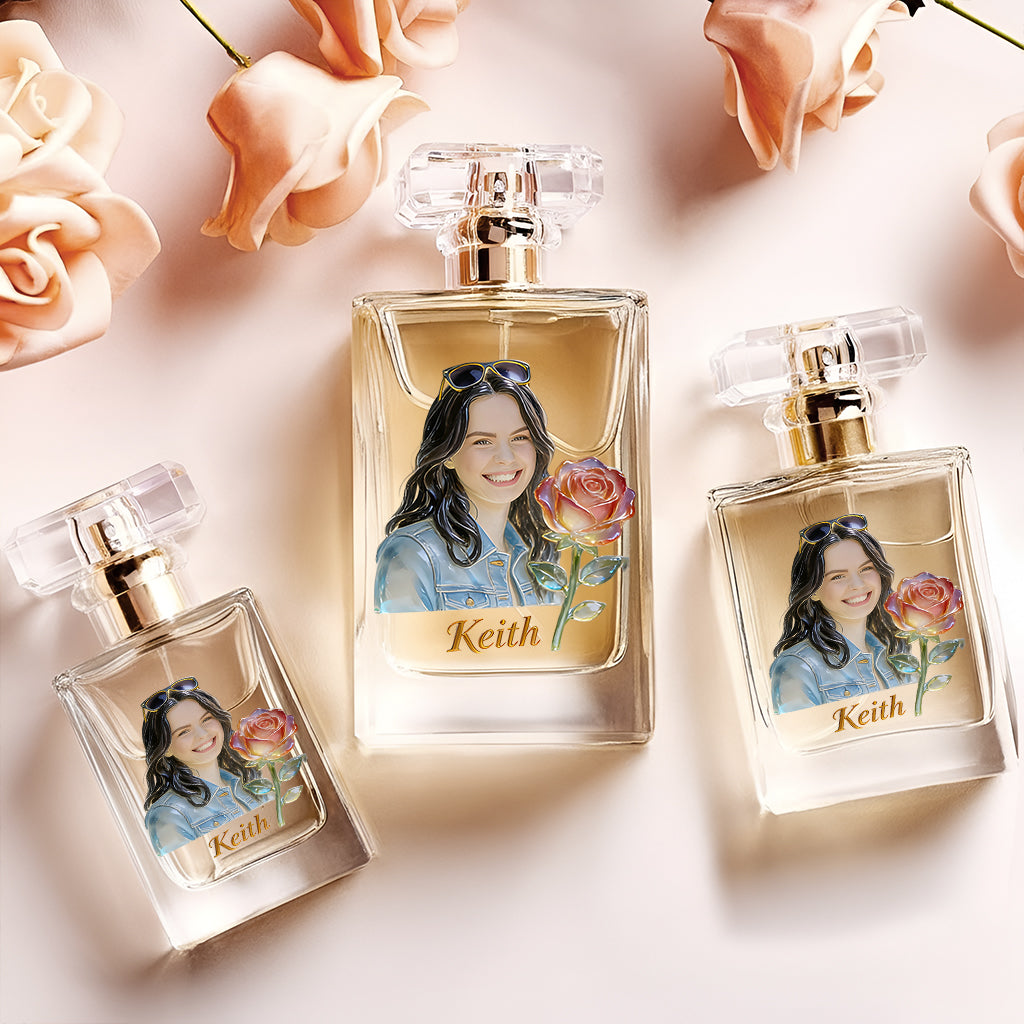 Aimez-vous - Flacon de parfum rechargeable personnalisé pour l'amour de soi