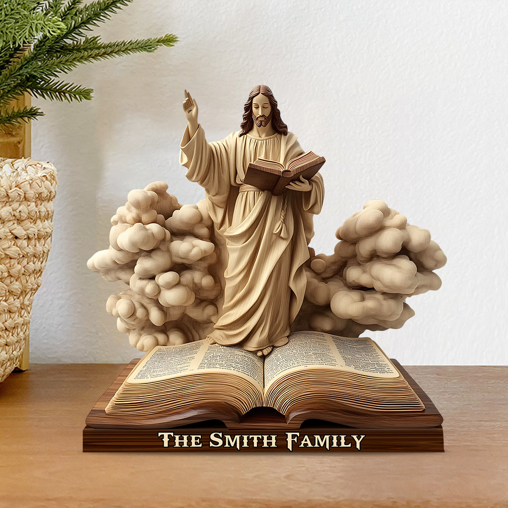 God Is Good All The Time - Personalized Christian Custom Shaped Acrylic Plaque