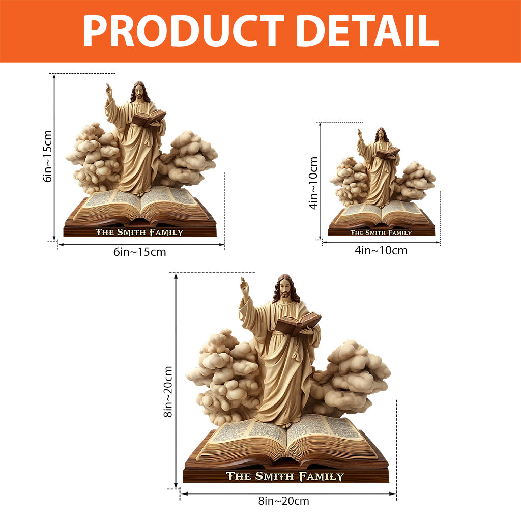 God Is Good All The Time - Personalized Christian Custom Shaped Acrylic Plaque