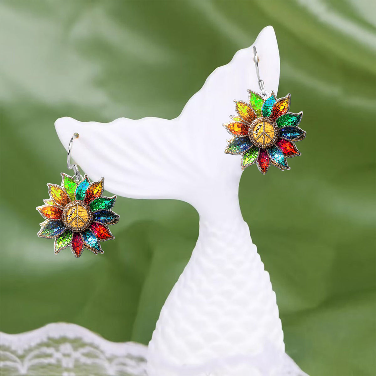 Hippie Soul - Boucles d'oreilles hippies personnalisées