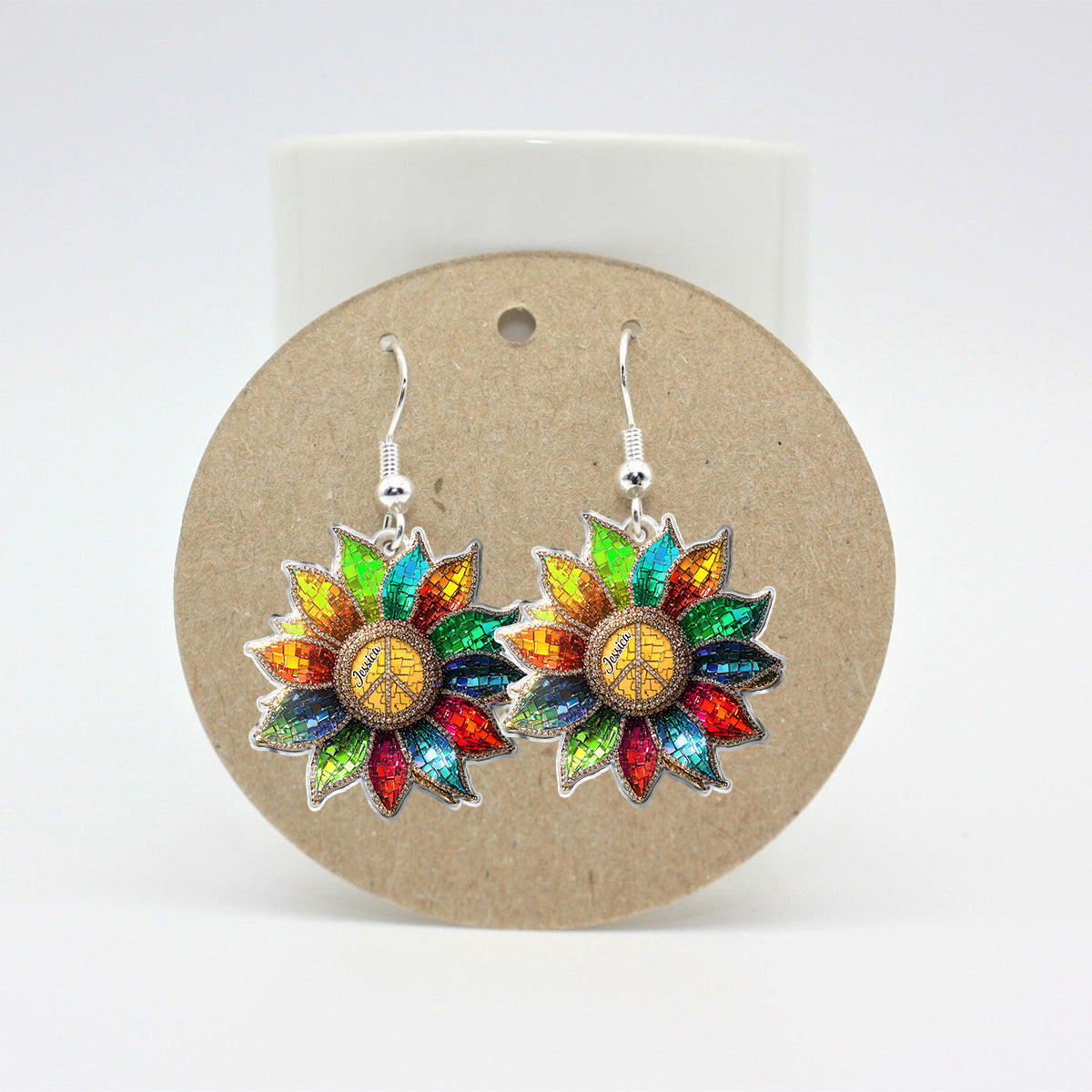 Hippie Soul - Boucles d'oreilles hippies personnalisées