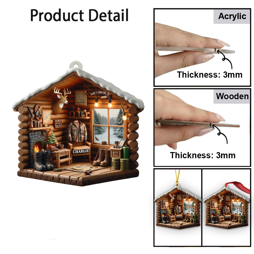 Passionné de chasse - Ornement de chasse personnalisé