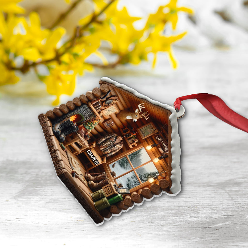 Passionné de chasse - Ornement de chasse personnalisé