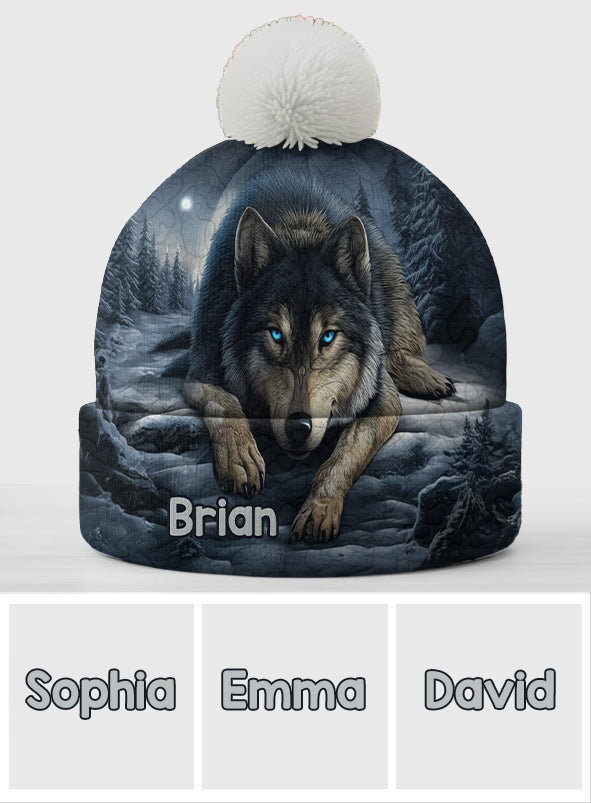 Loup Fort - Bonnet Loup Personnalisé
