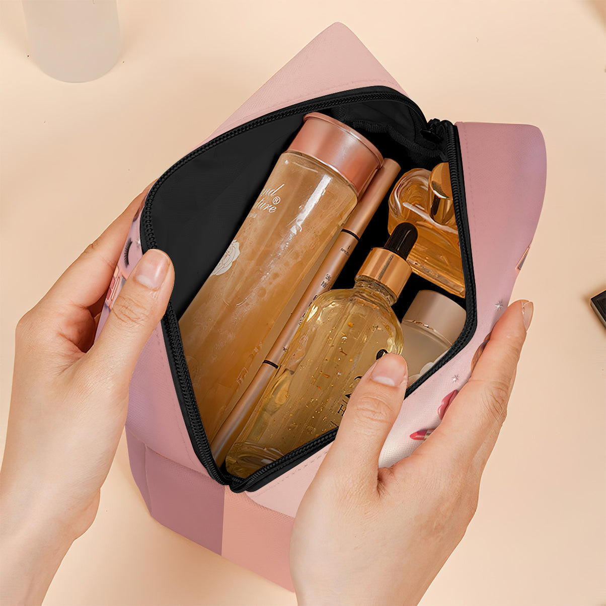 J'adore le maquillage - Trousse de maquillage personnalisée