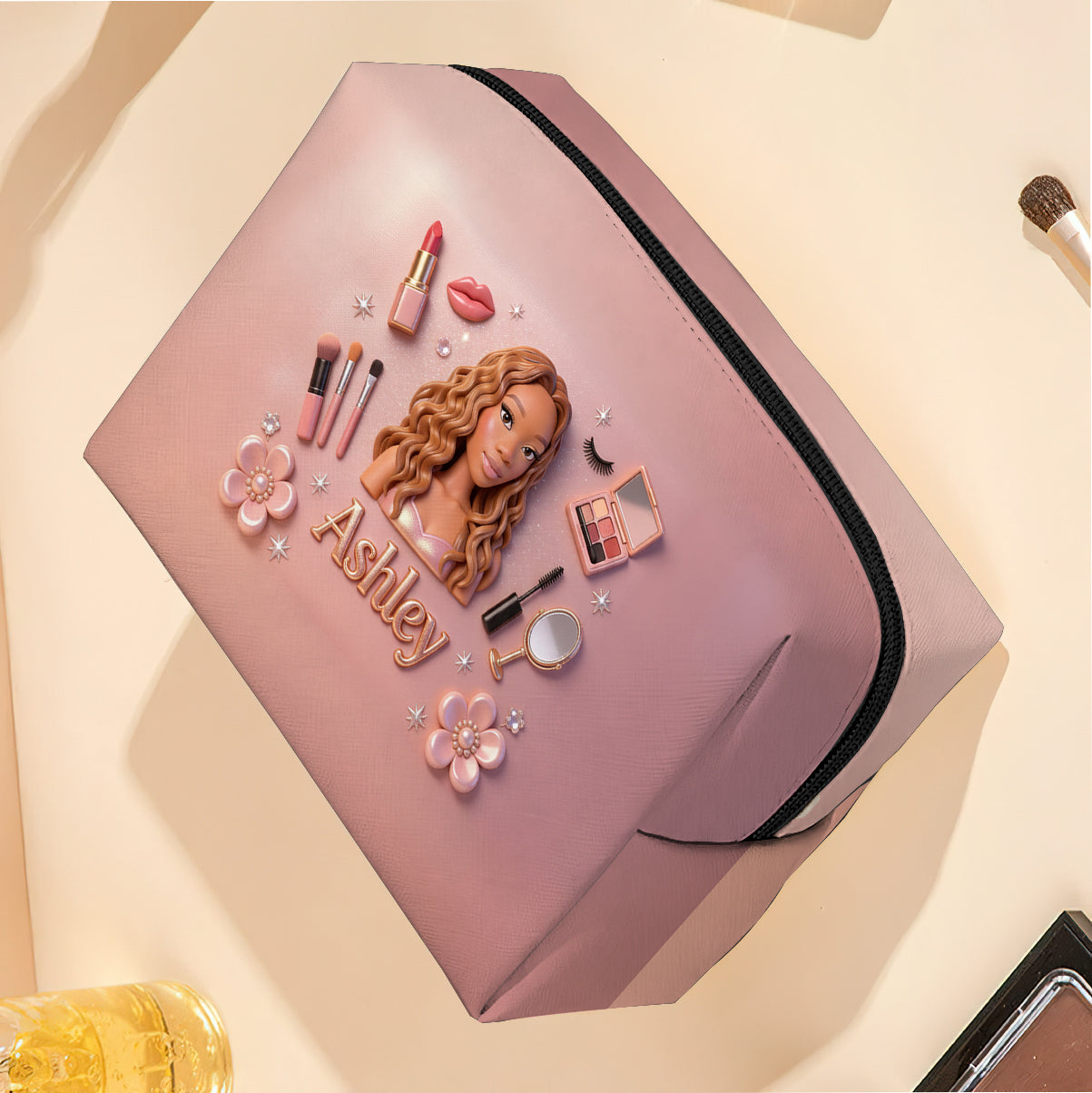 J'adore le maquillage - Trousse de maquillage personnalisée