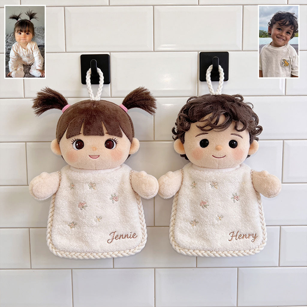 Hug Me - Personalized Kid Hand Towel
